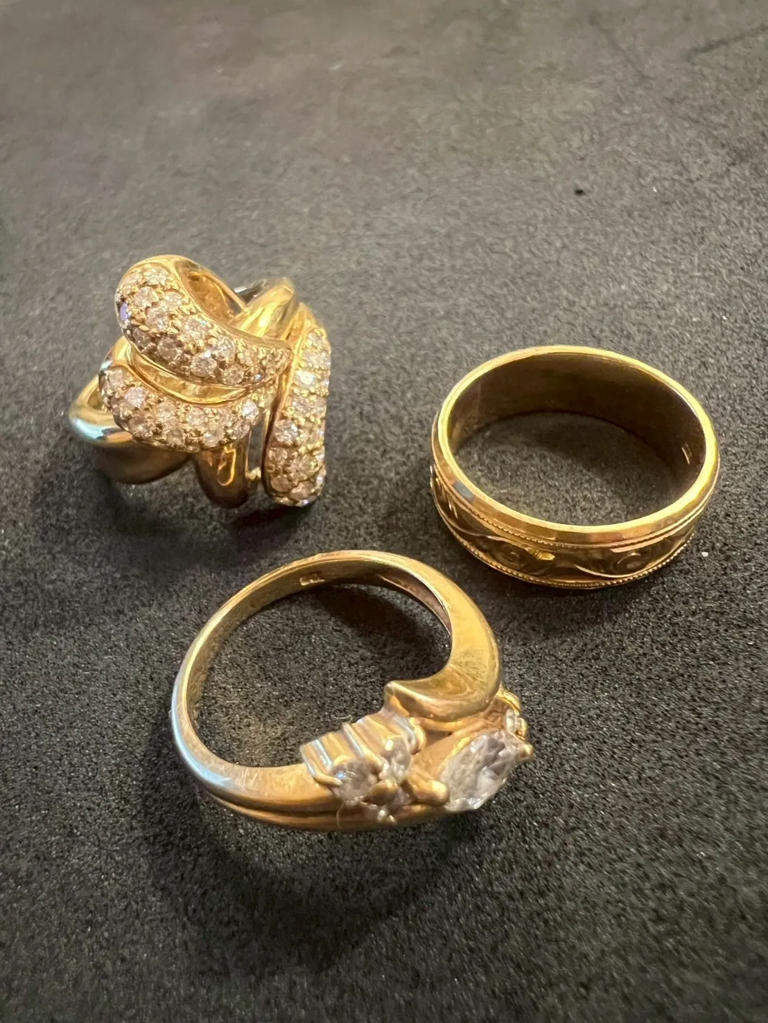 18金ダイヤモンドリングお買取り致しました。