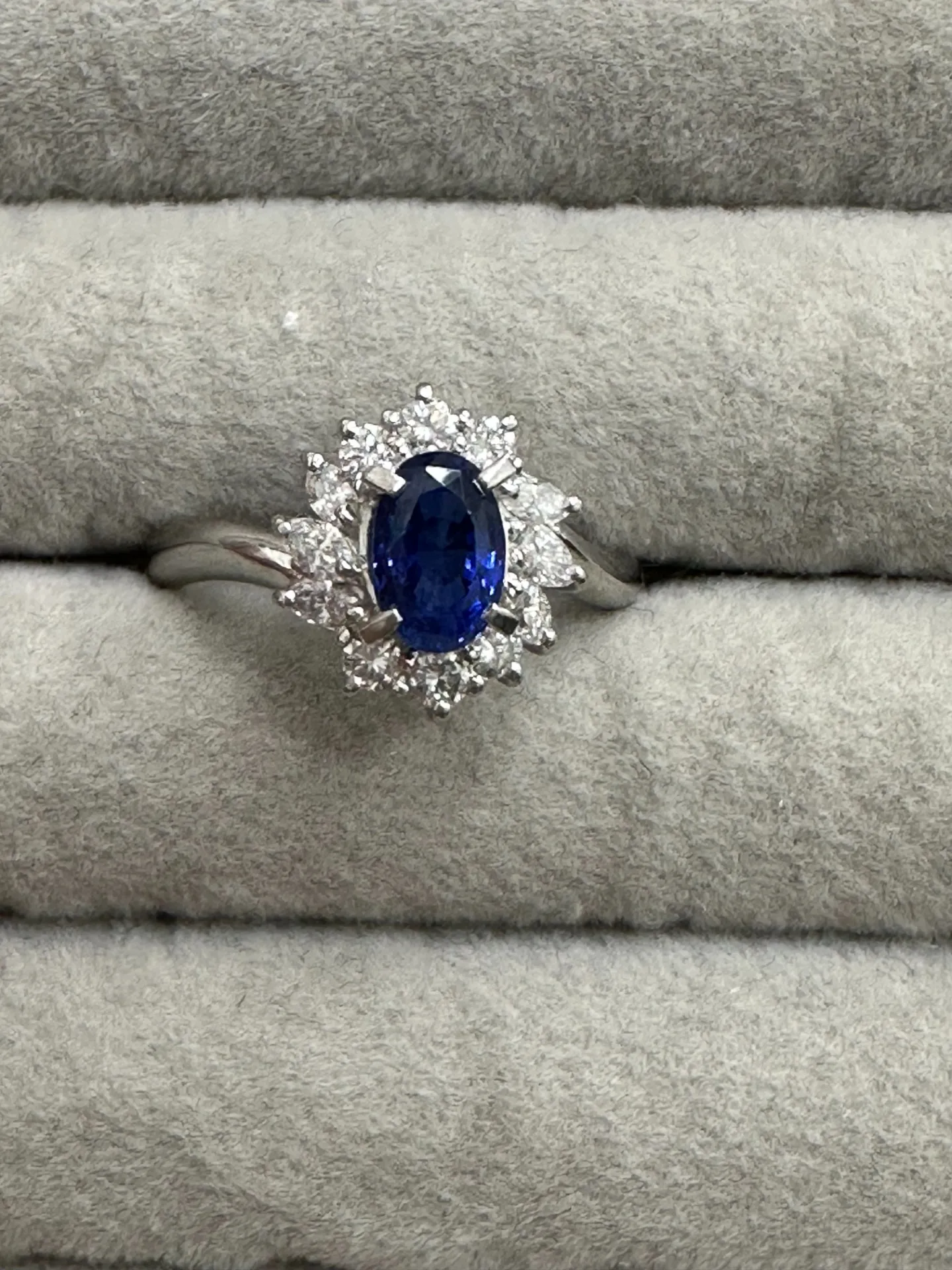 1.27ctサファイアリングのお買取り