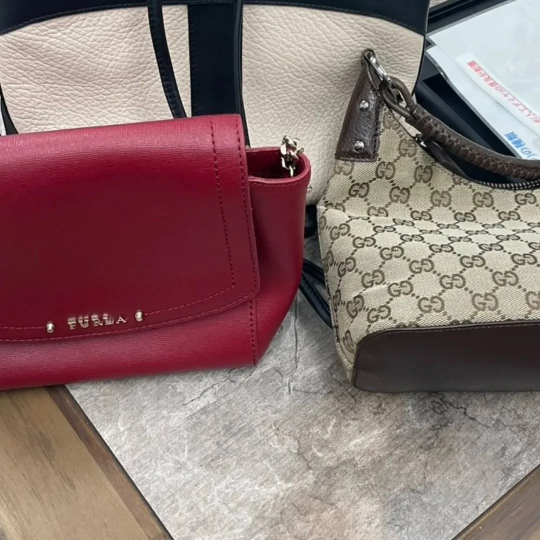 GUCCI  キャンバス ショルダーバッグ ワンショルダー ...