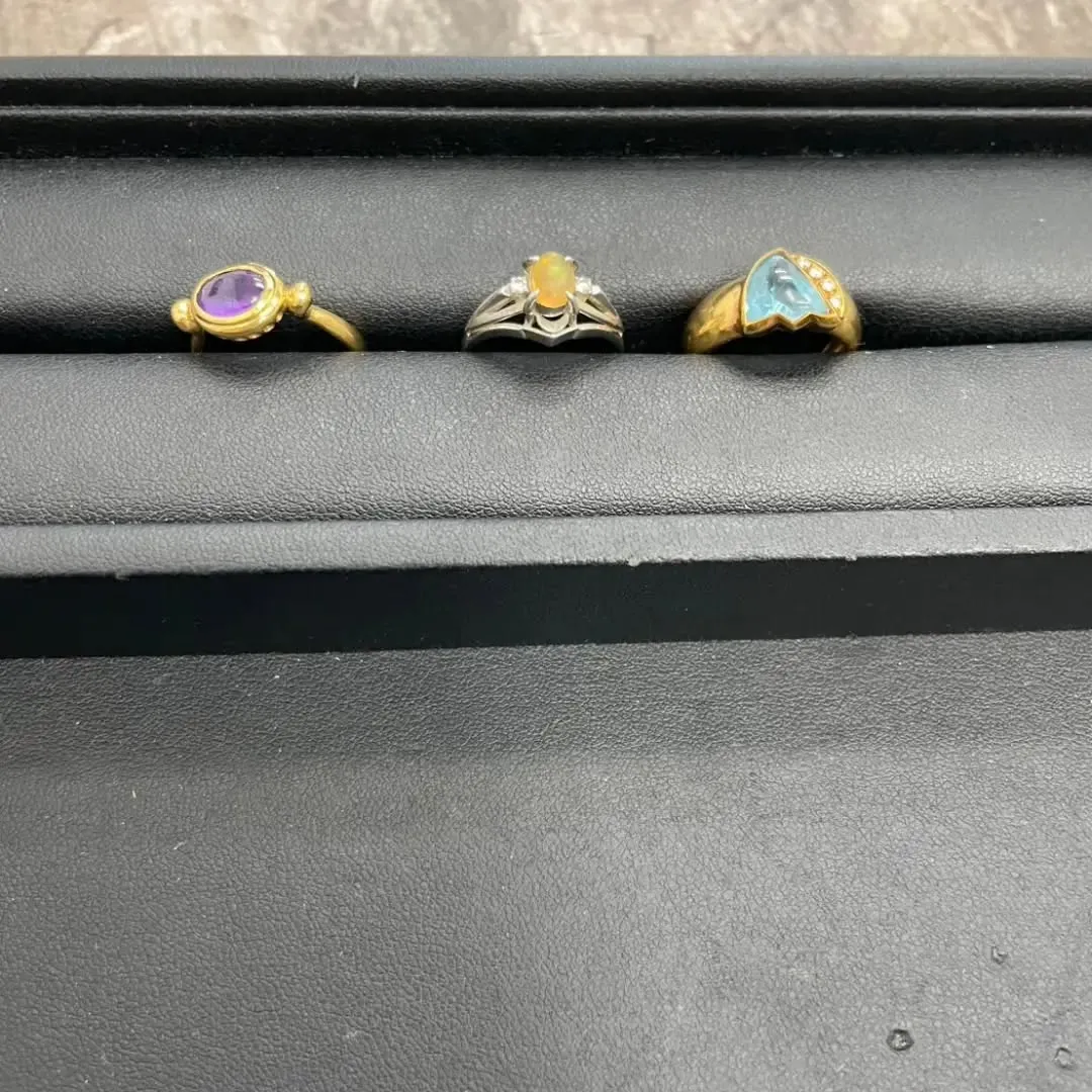 3本の素敵なリングです