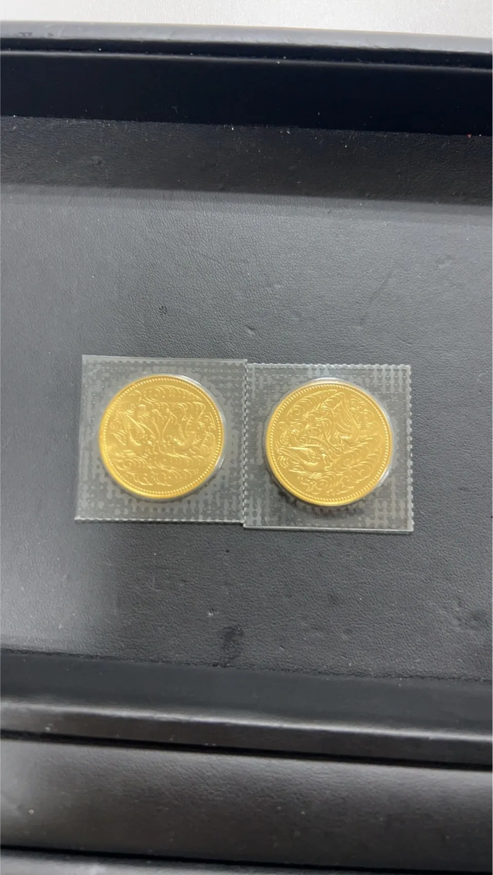 天皇陛下御在位60年記念金貨 2枚お買取り